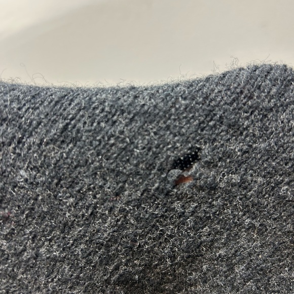 J. Crew Vintage Charcoal 100% Lambswool Sweater - Picture 6 of 6